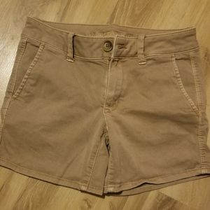 Khaki American Eagle shorts